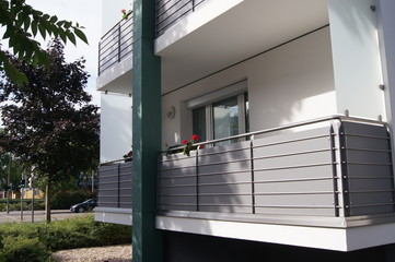 Balkon Stadtwohnung