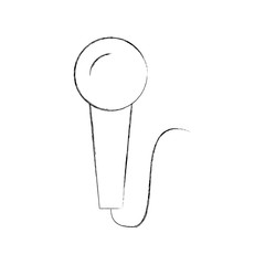 microphone audio isolated icon vector illustration design