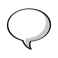 speech bubble isolated icon vector illustration design