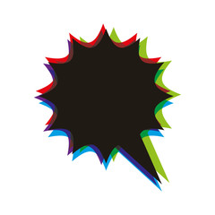 speech bubble isolated icon vector illustration design