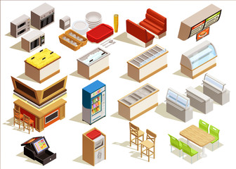 Fast Food Furniture Set