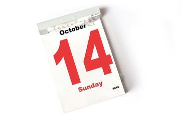 14. October 2018