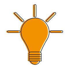 regular lightbulb icon image