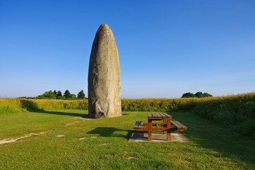 Dol-de-Bretagne Menhir du Champ-Dolent in France - Dol-de-Bretagne Menhir du Champ-Dolent