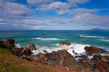 Rocky Seashore at Port Macquarie Australia