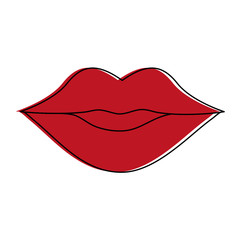 female lips icon image