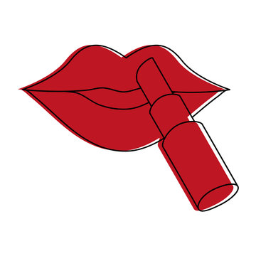 female lips icon image
