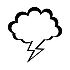 blank onomatopoeia bubble icon image