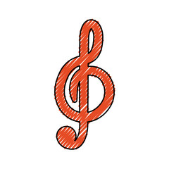 Fototapeta premium Music note symbol
