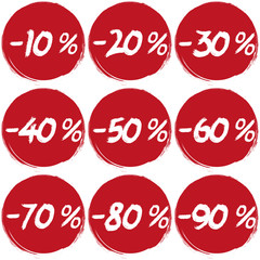 Sale % set