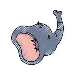 Cute elephant cartoon