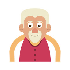 cute elderly person icon image