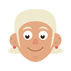 cute elderly person icon image