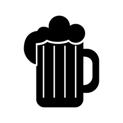 beer jar isolated icon vector illustration design