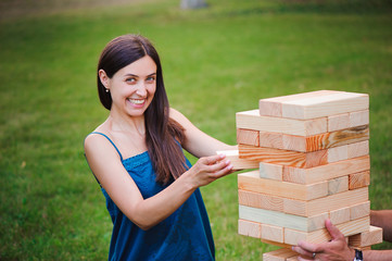Giant Outdoor Block Game