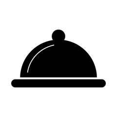 tray server isolated icon vector illustration design