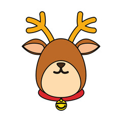 Christmas reindeer cartoon