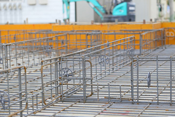 住宅基礎の鉄筋工事