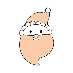 Cute santa claus cartoon