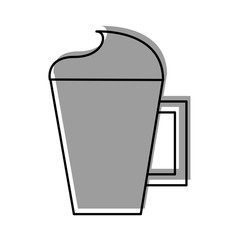 coffee cup isolated icon vector illustration design