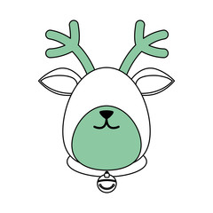 Christmas reindeer cartoon