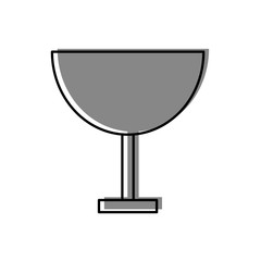 wine cup isolated icon vector illustration design