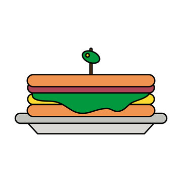 sandwich food icon image