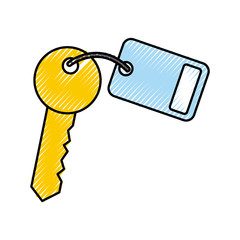 key room door icon vector illustration design