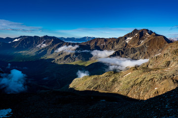 Sonnenaufgang in Südtirol