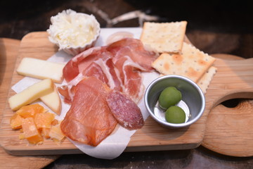 fresh meat and cookie