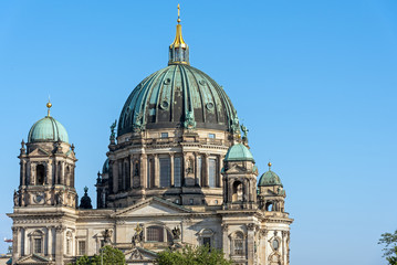 The Berlin Cathedral on a sunny day