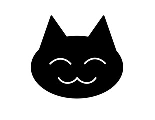 黒猫(笑顔)