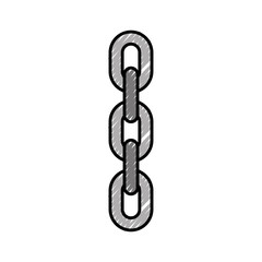 chain metal isolated icon vector illustration design