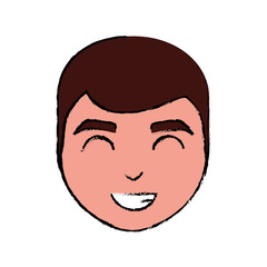cartoon man icon