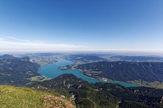 Blick vom Schafberg (Salzkammergut)