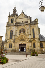 Fototapeta premium church Saint Etienne in Bar le Duc in the department of Meuse in France