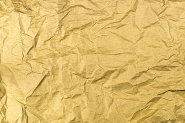 Fototapeta na wymiar Crumpled brown Paper Texture