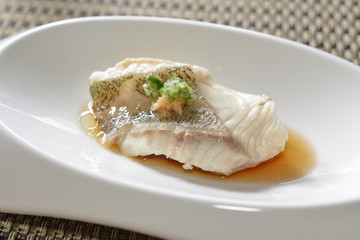 steamed fish - 166697303