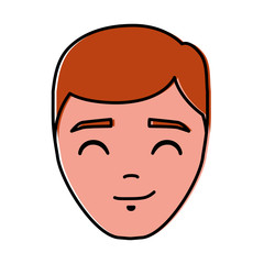 cartoon man icon