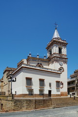 Fototapeta na wymiar Pfarrkirche Iglesia de San Pedro in Huelva Spanien