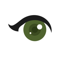 Obraz premium eye and eyebrow