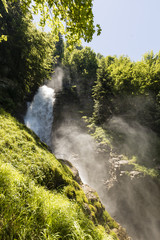 Famous Waterfalls Giessbach in the Bernese Oberland, Switzerland