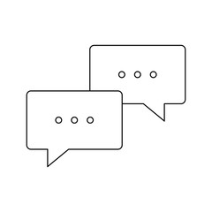 speech bubbles chat comment message image