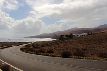 Straße Lanzarote