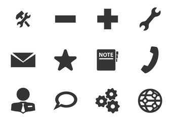 Web tools icons set