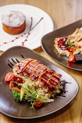Smoked duck breast