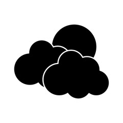 cloud and sun icon