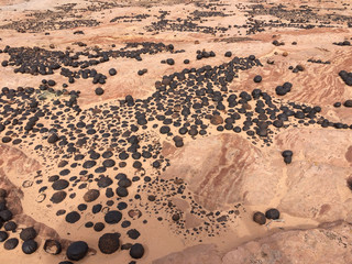 Moqui Marbles, viele ( grand staircase national monument, USA)