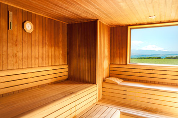 Public Sauna interior