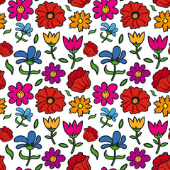 floral seamless patter